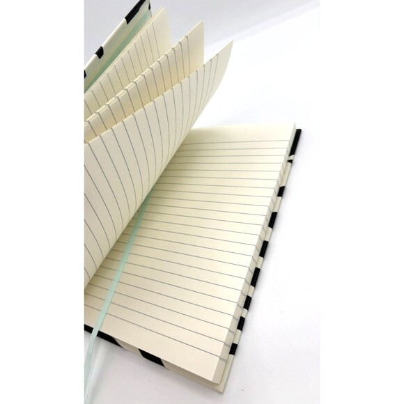 Kate Spade Bridal Notebook Hardcover I Married Adventure Zebra Print Journal New - Picture 14 of 15